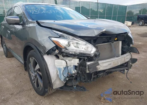 2016 Nissan Murano Platinum from USA, damaged, VIN 5N1AZ2MH5GN165069